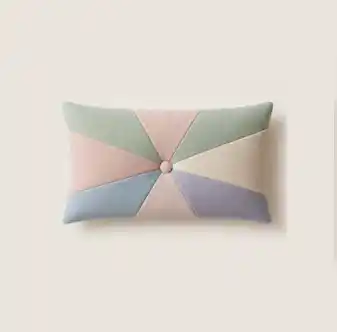 Coussin Velours Blush